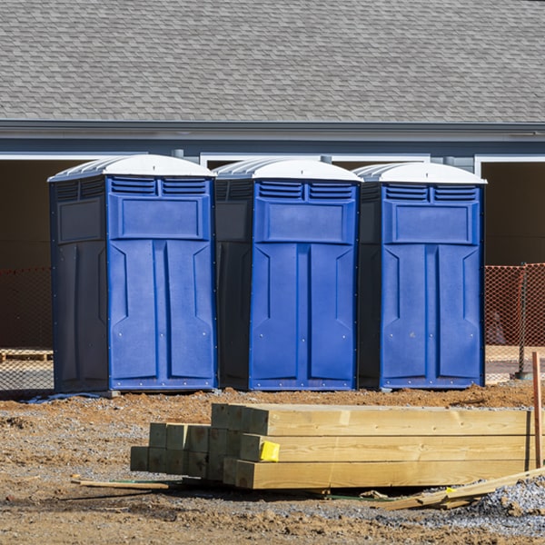 how do i determine the correct number of portable restrooms necessary for my event in East Fayetteville North Carolina